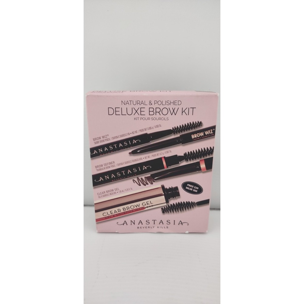 Anastasia Beverly Hills 3 Pieces Deluxe Brow Kit Soft Brown